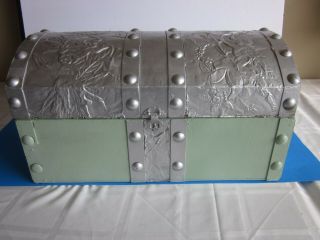 Treasure/jewelry Chest Vintage 17 1/2 " Long X 11 " Wide X 9 1/2 " Tall