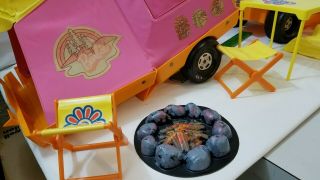 Vintage Mattel Barbie Goin ' Camping Set with Box,  Tent Buggy Car 1970s 4