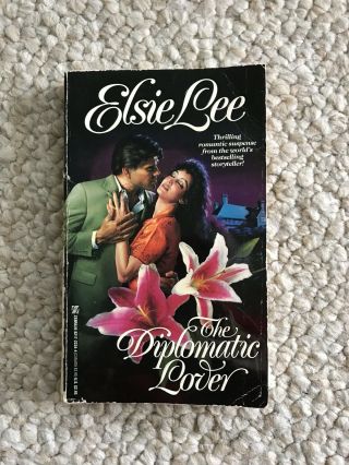 The Diplomatic Lover Elsie Lee Vintage Contemporary Romance Pb Htf