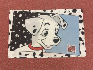 Vtg Standard Pillowcase Walt Disney’s 101 Dalmatians Usa