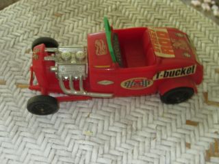 Plastic Hot Rod Toy Car Processed Plastic Co Aurora,  - Vintage 50 