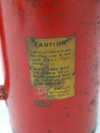 Vintage Milwaukee Sure Shot Air Pressurized Reuseable Sprayer 6