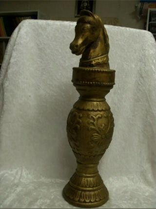 Neat Vintage Ceramic Horse Table Lighter