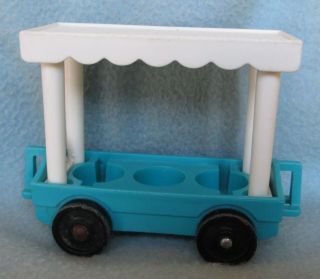 Liitle People Vintage 1984 Play Family Zoo Vehicle Train Car Fisher - Price