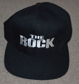 Vtg The Rock Movie Promo Snapback Hat Sean Connery Nicholas Cage 1996