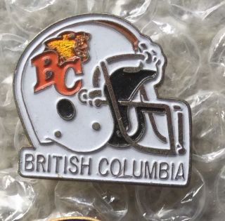 Bc Lions (cfl) Football Helmet Pin - Vintage