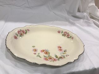 Vintage Homer Laughlin - Virginia Rose Serving Platter / Dish - K 57 N 8