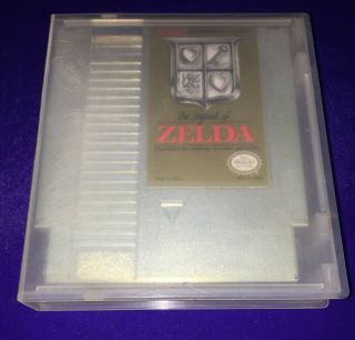 (rb79) Rare & Collectible Vintage Authentic Nintendo Nes The Legend Of Zelda