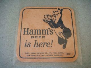 Vintage Coaster With Hamm 