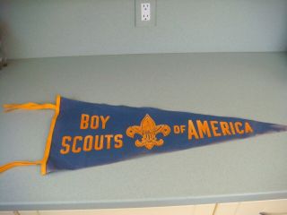 Vintage Pennant Of The Boy Scouts Of America