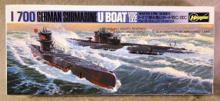 Hasegawa 1/700 German Submarines U - Boats Viic & Ixc Vintage Plastic Model Kit