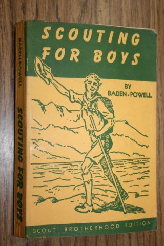 Vintage Handbook - Scouting For Boys - By Baden - Powell - Boy Scouts Of America