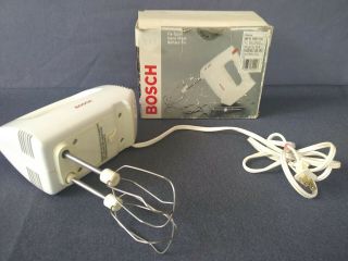 Vintage Bosch Hand Mixer: Model No.  Mfq 1501 Us,  With Box