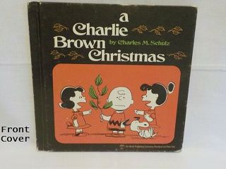 Vintage A Charlie Brown Christmas Book Hc 1st Printing 1965