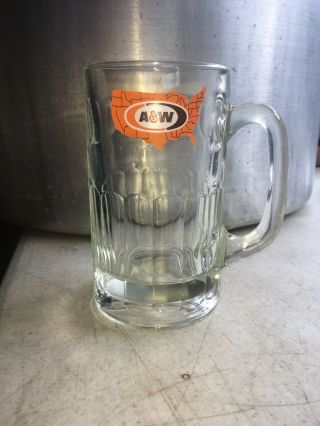 1 Aw Glass Mug A&w - Vintage Collectible Root Beer