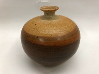 Vintage Pringle Stoneware Bud Vase North Carolina