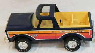Vintage Nylint Ford Bronco Bass Chaser Metallic Toy Truck In Good Shape