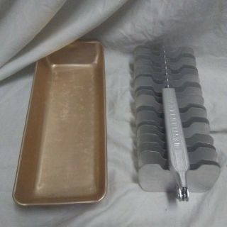 Vintage Westinghouse Aluminum Ice Cube Divider & Tray w/ Pull up lever 5