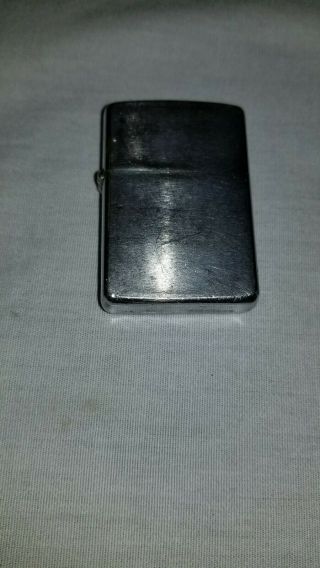 Vintage zippo lighter Early 1950 ' s 5 Barrel pat.  2517191 w/ orig insert 3