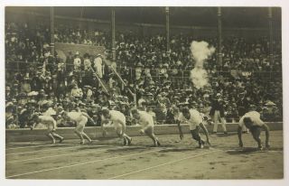 Orig Vtg.  Pc Olympics Stockholm 1912,  Start For 100 Meter,  Nr.  : 165