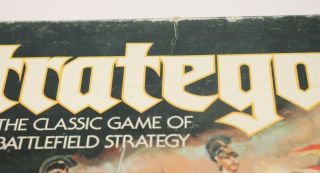 Vintage Stratego Board Game 1986 The Classic Game Of Battlefield Strategy 4