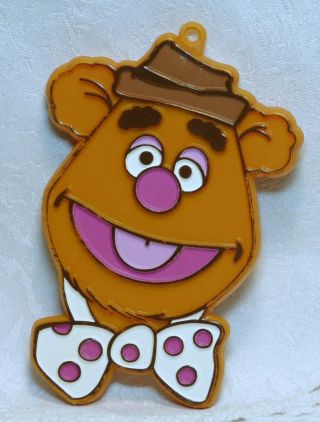 Hallmark Vintage Plastic Cookie Cutter - Fozzie Bear Muppets Jim Henson Comedian