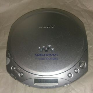 Vintage Sony Walkman D - E220 Espmax Portable Cd Player (silver)