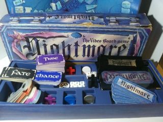 Complete Vintage Nightmare The Video Board Game Chieftain Vhs 1991