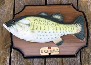 Vintage Big Mouth Billy Bass 1999 Gemmy In