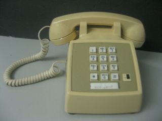 Vintage At&t Technologies Inc Single Line Telephone 2500mmgb - 87215 Theater Prop