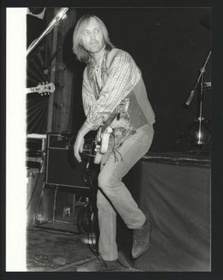 1991 Tom Petty Vintage Photo The Heartbreakers Front Man Gp