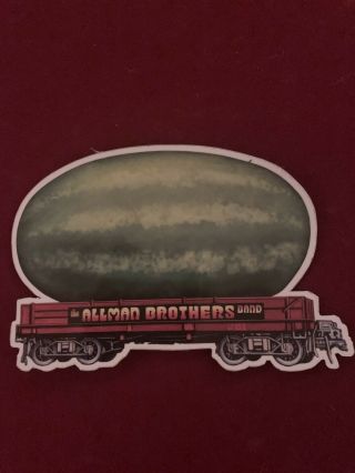 Official Allman Brothers Band Abb Watermelon Eat A Peach Magnet Vintage