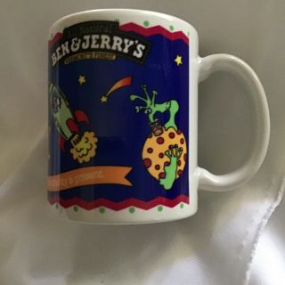 Ben And Jerrys Vintage Coffee Mug Science Tip All Natural Vintage Made Is Usa