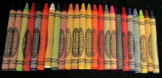 Vintage Binney & Smith Crayola 242 Crayons 24 Count Box - Non Toxic Made in USA 4