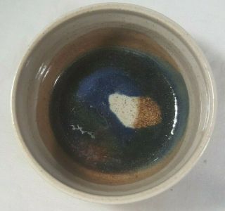 Vintage Dinny Myerson Hand Crafted Art Pottery Stoneware Crock Tan Glaze 4