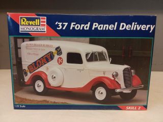 Revell Monogram 1937 Ford Panel Delivery Truck Model Unbuilt 1/25