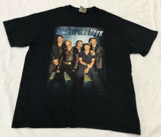 Vintage 1998 Backstreet Boys Concert Tshirt 90s Boy Band Sz Large