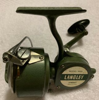 Vintage Langley Spindrift Model 860c Reel