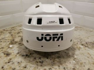 JOFA hockey helmet white SR classic vintage 246.  51 51 - 246 2