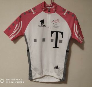 Adidas T Mobile Vintage Team Telekom Shirt Jersey Trikot Cycling Deutschland 164