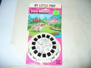My Little Pony Vintage View - Master 1040,  3 Reel Set,  21 3d Pictures