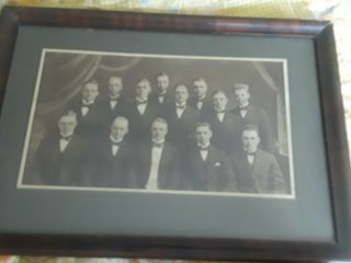 Vintage Group Photo Of Boys Late 1800 