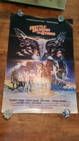 Battle Beyond The Stars Movie Poster 27 X 41 Vintage Cult Classic