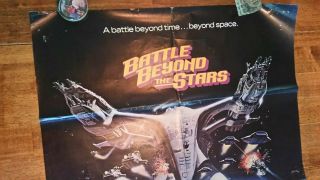 battle beyond the stars movie poster 27 x 41 Vintage CULT CLASSIC 2