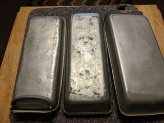 3 vintage aluminum ice cube trays 4