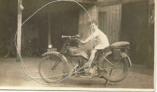 Unknown Motorcycle Vintage Veteran Pioneer Flat Tank 1920 
