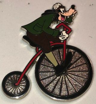Disney Wdw 2015 Goofy Riding A Vintage 1900’s Bicycle Pre - Production “pp” Pin