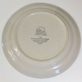 VTG International Tableworks Stoneware Plate Marmalade Duck Floral Pattern 8868 3