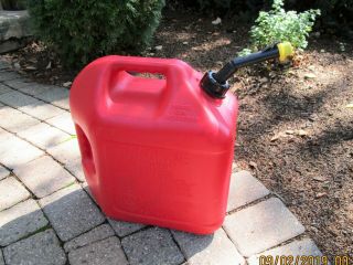 Vintage Blitz 5 Gallon 50833 Self Venting Gas Can With Easy Grip (usa)