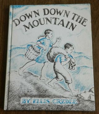 Down Down The Mountain Vintage 1961 Children 